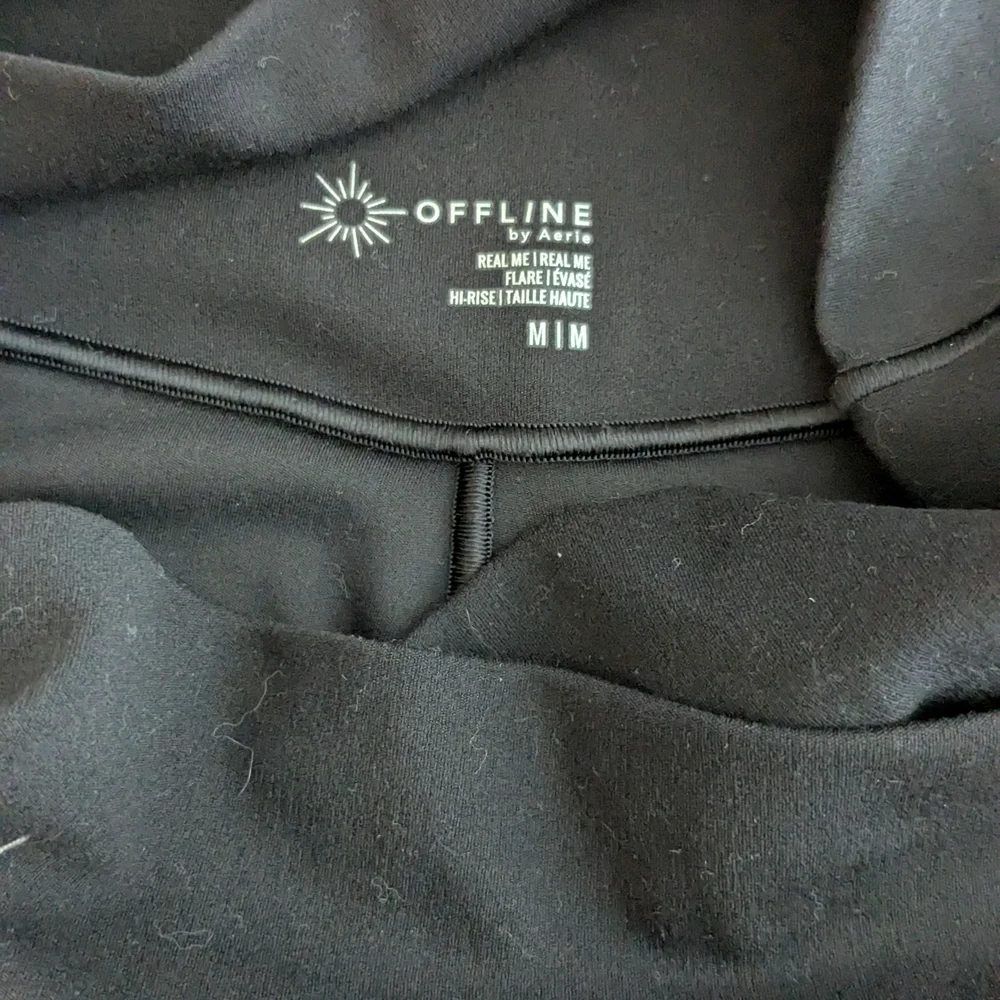 Aerie Women's Medium Real Me Crossover Boot cut Leggings - Picture 3 of 3